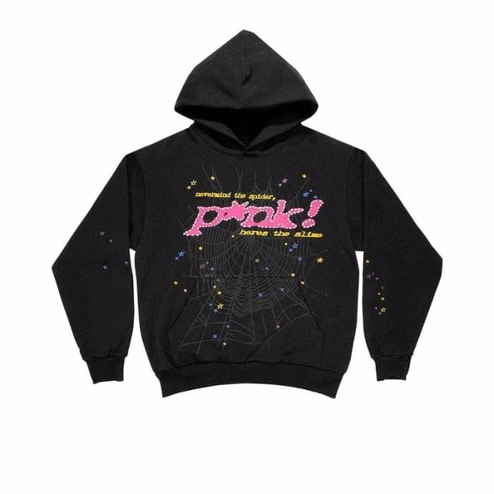 Sp5der Pink Black - Verryttelyasu Printti